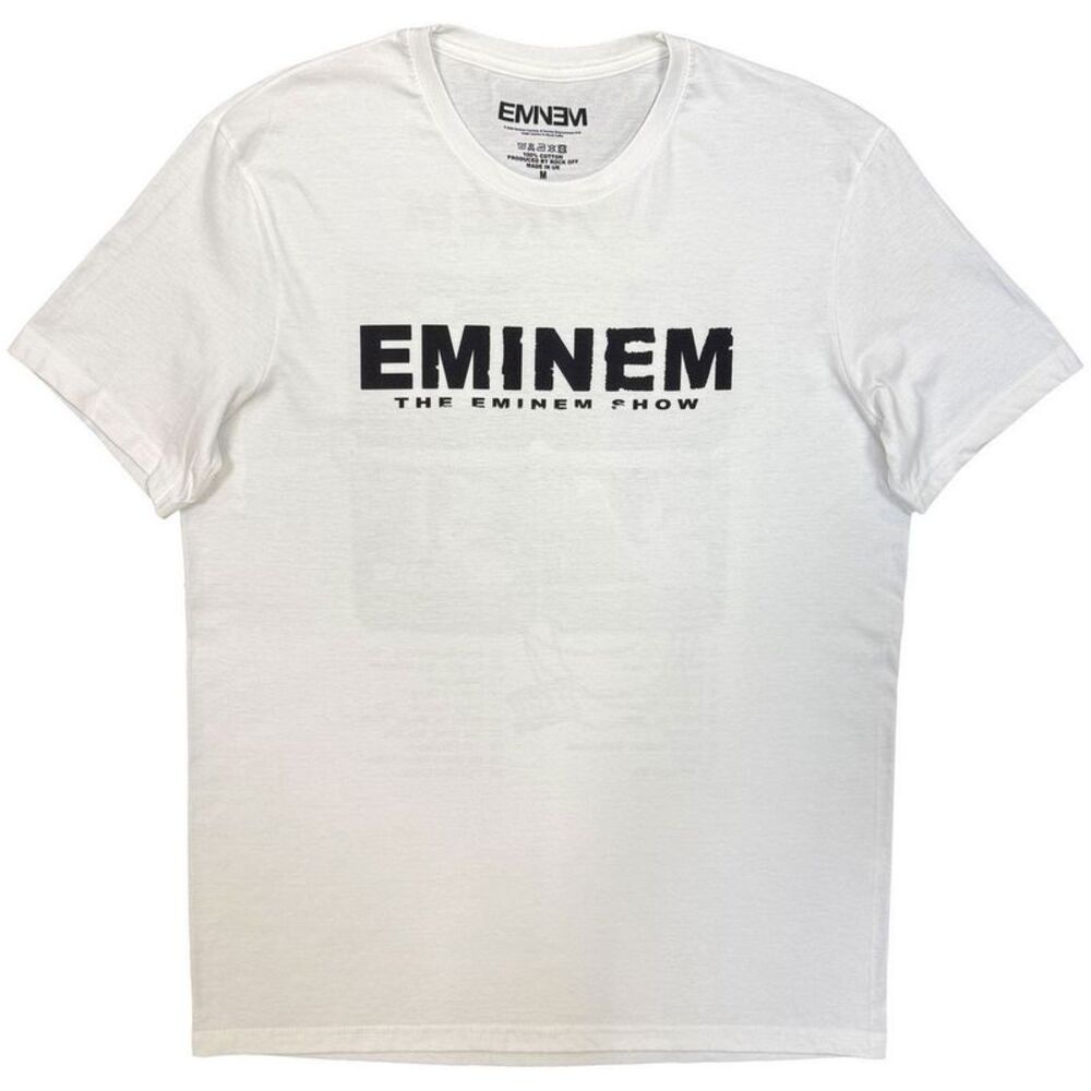 Eminem Unisex Adult The Eminem Show Back Print T-Shirt / White